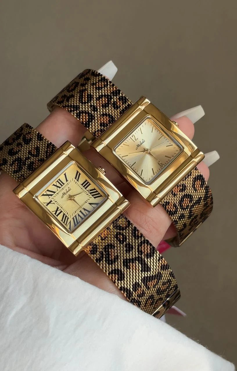 Leopard Strap Watch