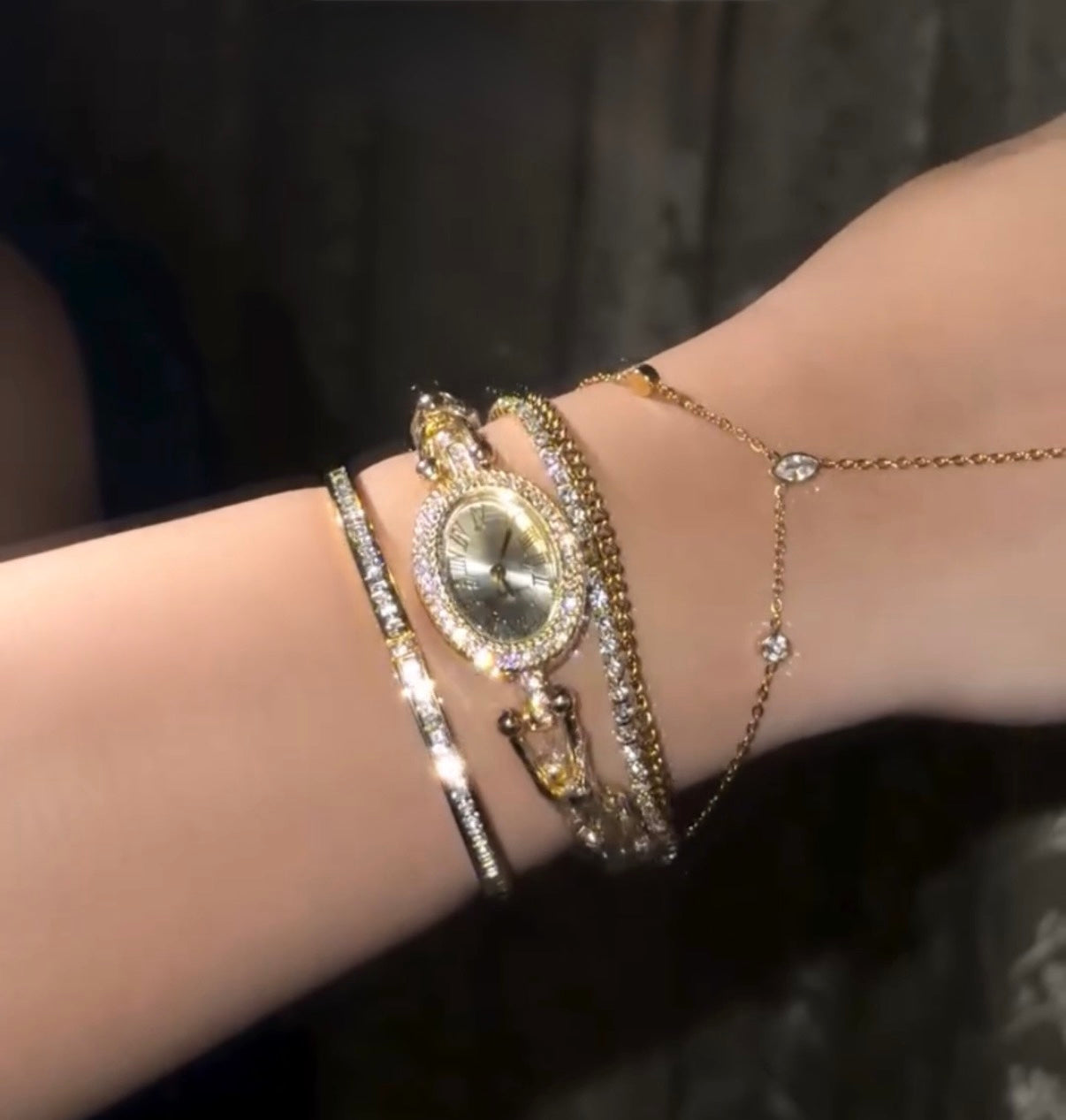 Dreamy Watch Hand Stack - Set of 3